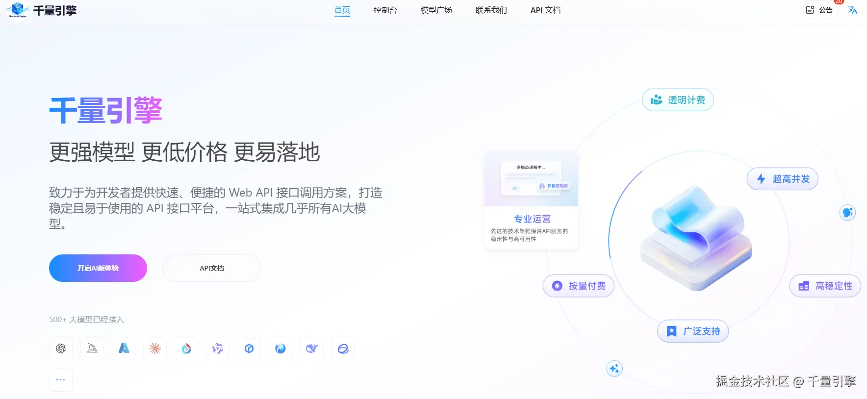 AI大模型聚合平台