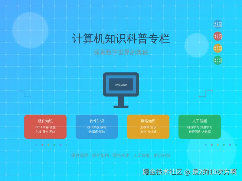 计算机知识科普