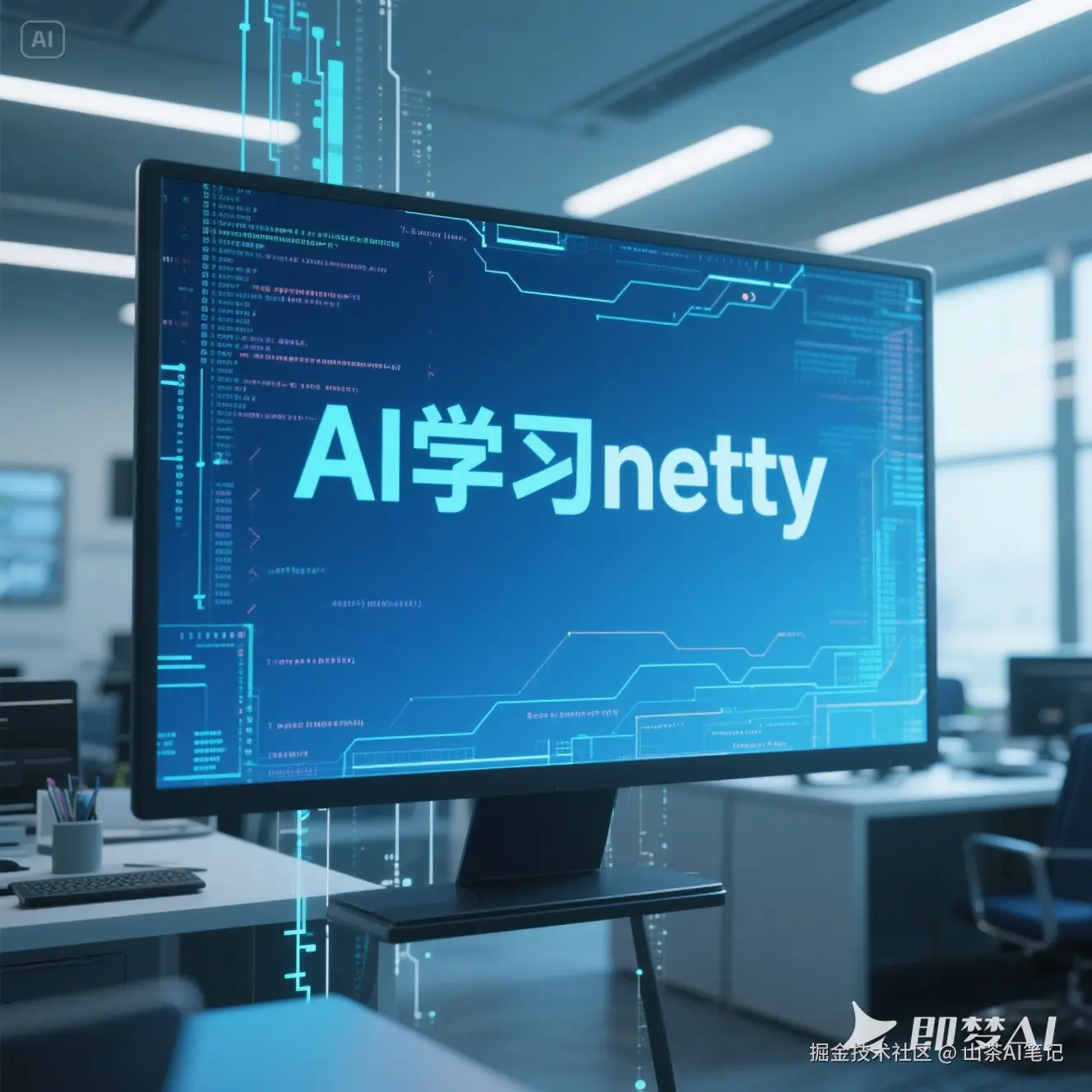 山茶｜用 AI 学习 Netty 编程开发