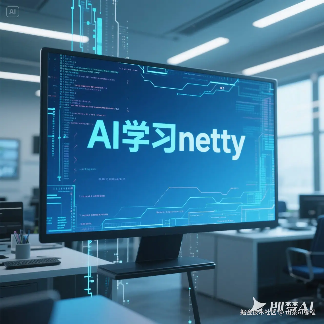 山茶｜用 AI 学习 Netty 编程开发