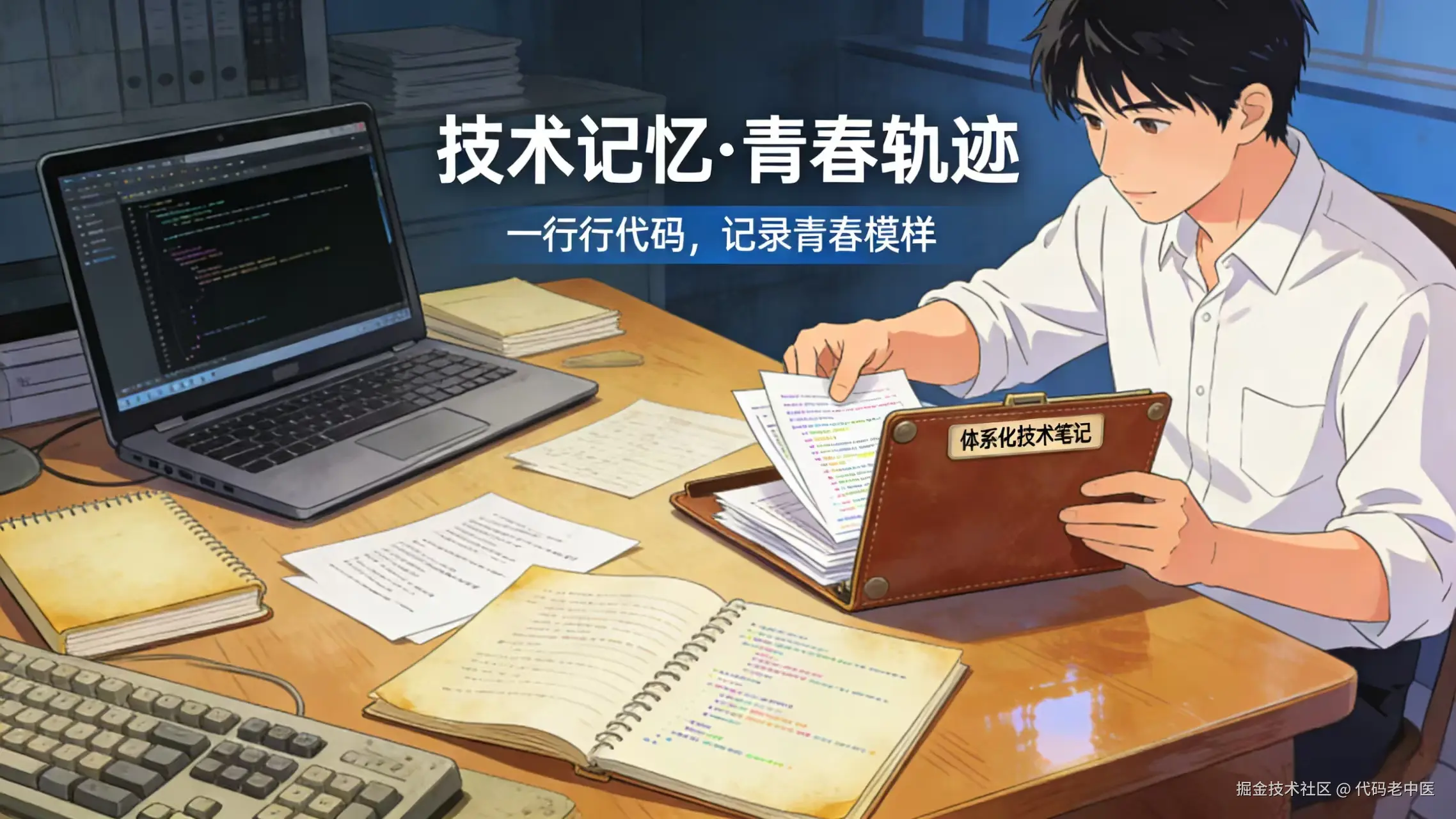 手写代码，致青春