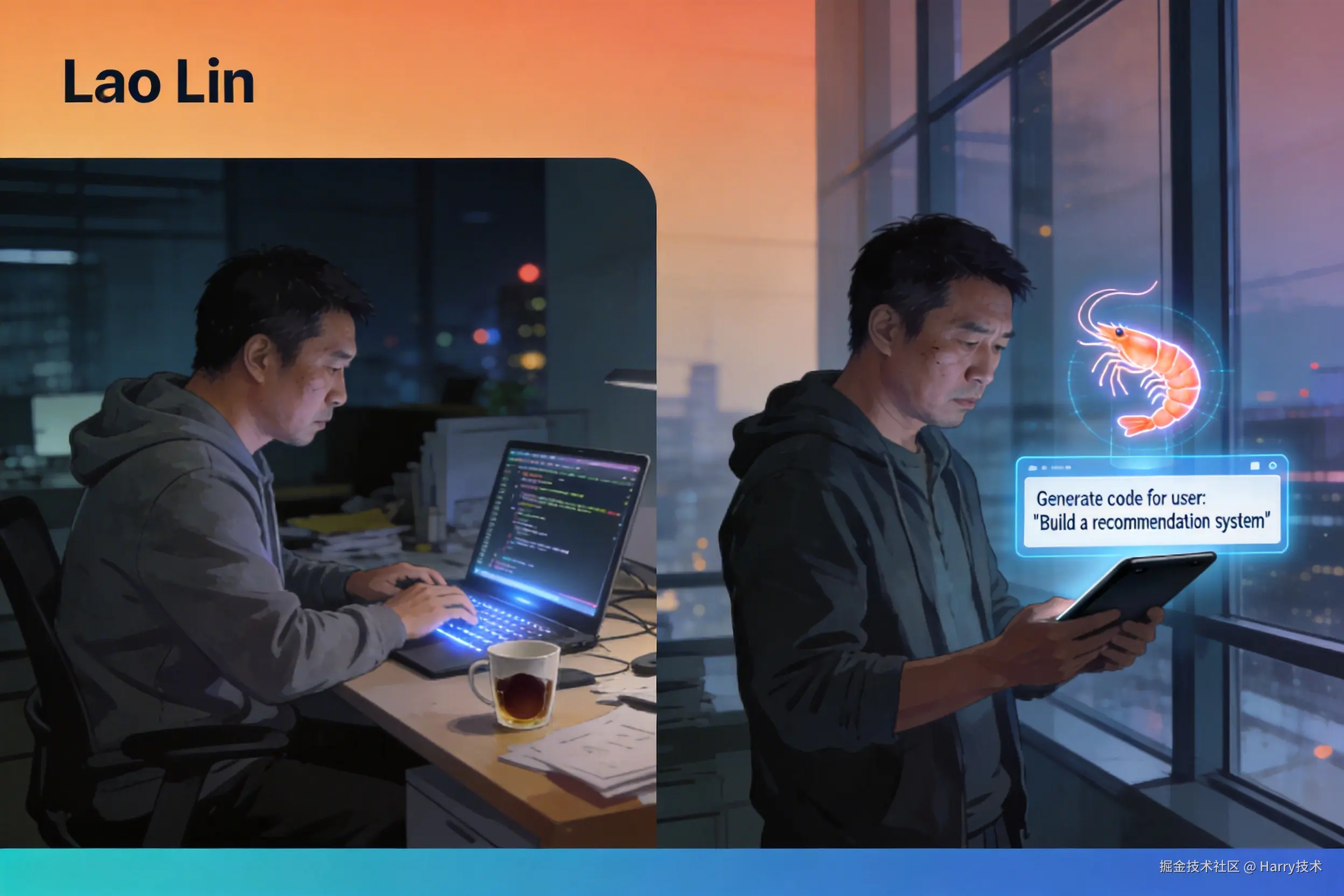 养虾人手记：从敲代码到说人话
