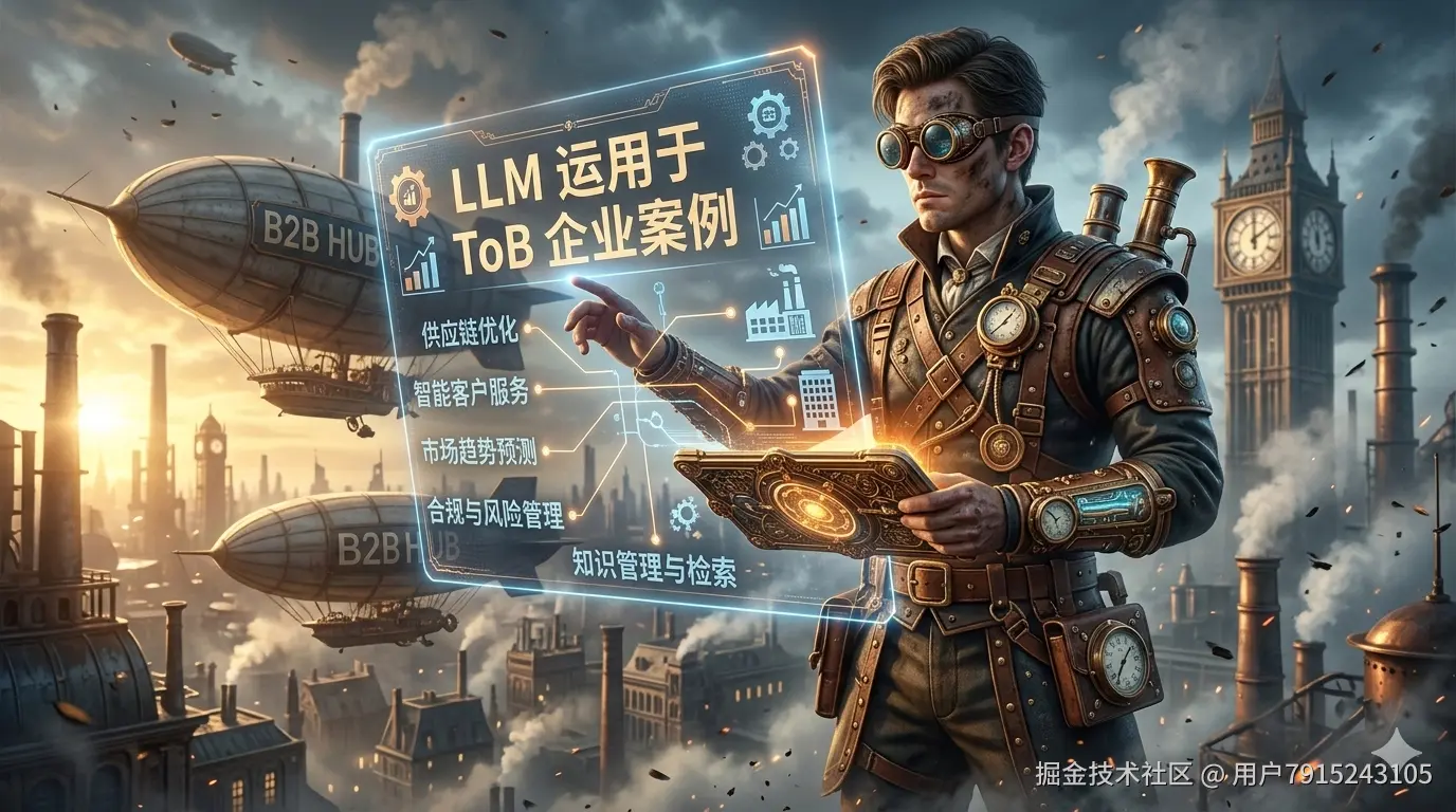 LLM运用于ToB企业案例
