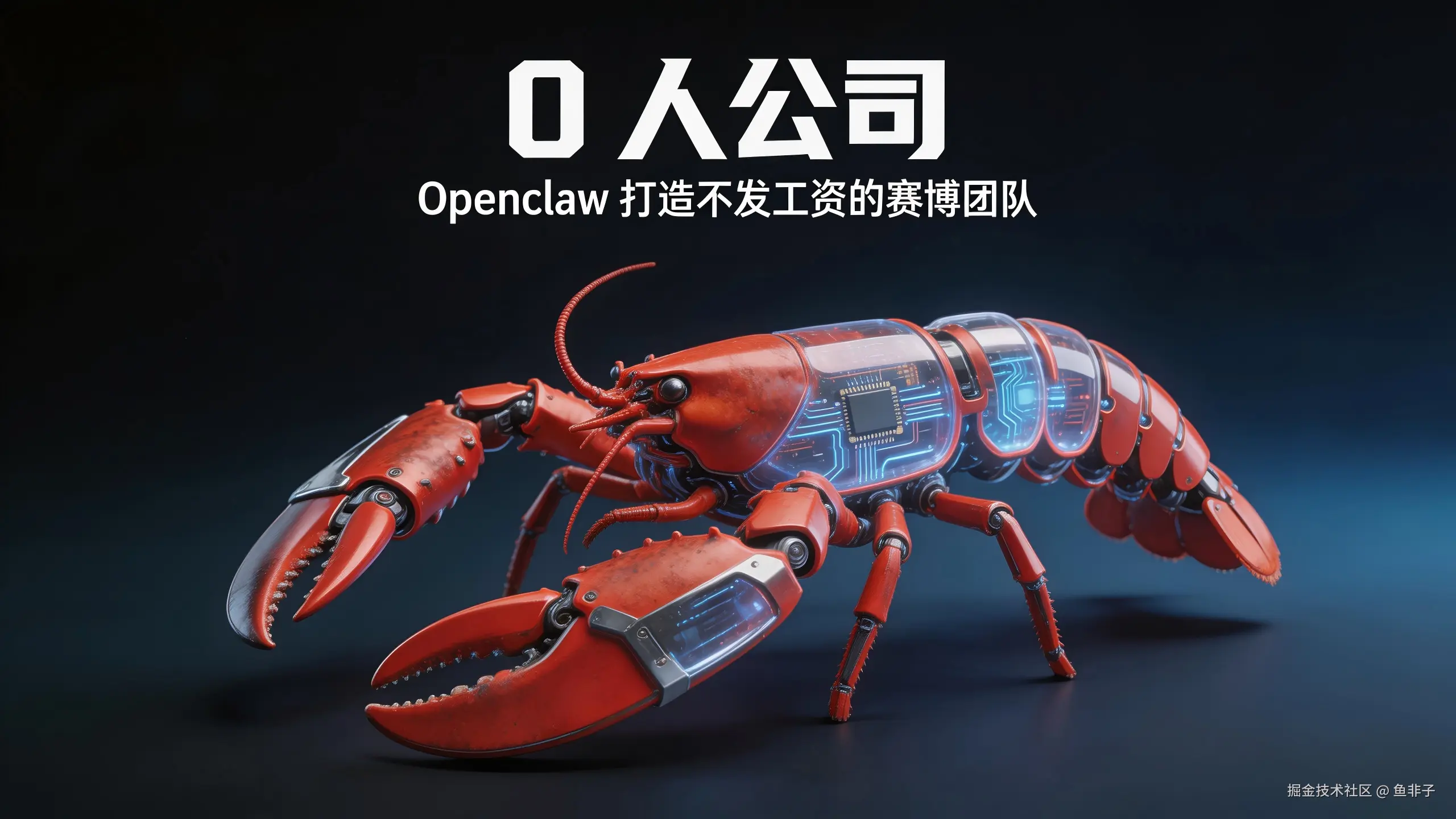 0 人公司：Openclaw打造不发工资的赛博团队